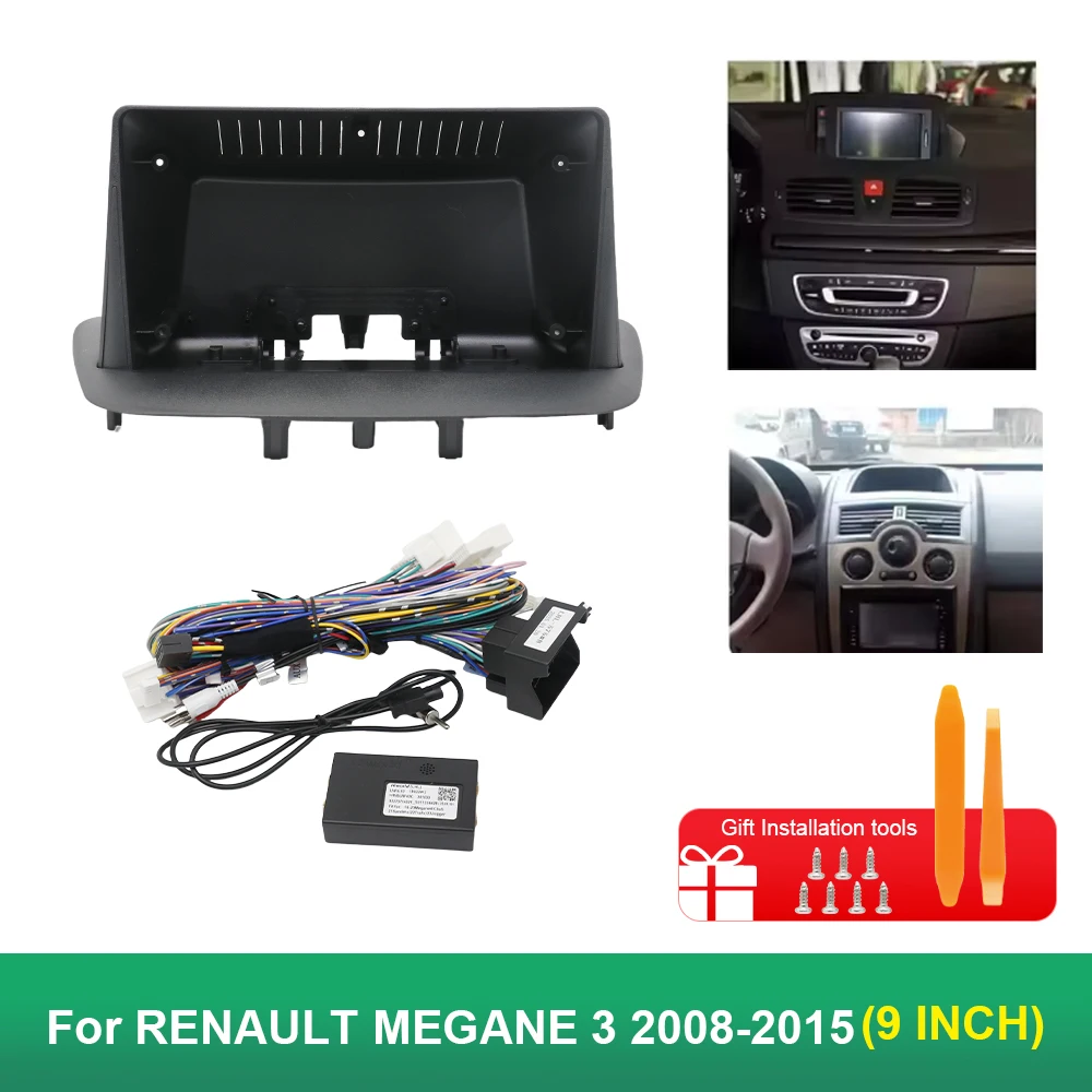 

Автомобильные аксессуары, рамка, адаптер для RENAULT MEGANE 3, FLUENCE, Android-радио, монтажная панель, комплект