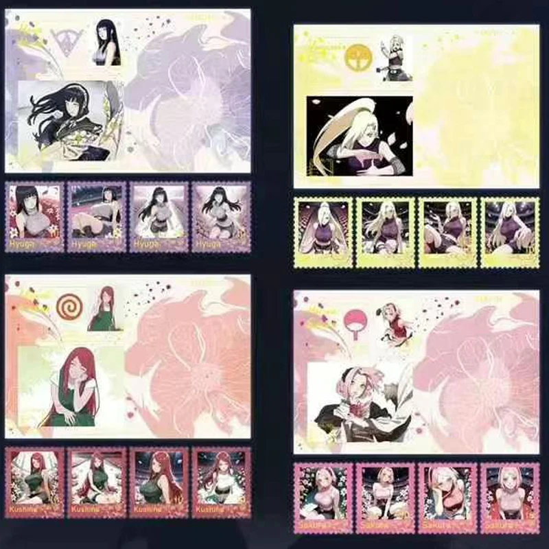 Groothandel Naruto Collection Cards Booster Stamp Collection Kinderspeelgoed Speelkaarten Kinderen Speelgoedcadeau