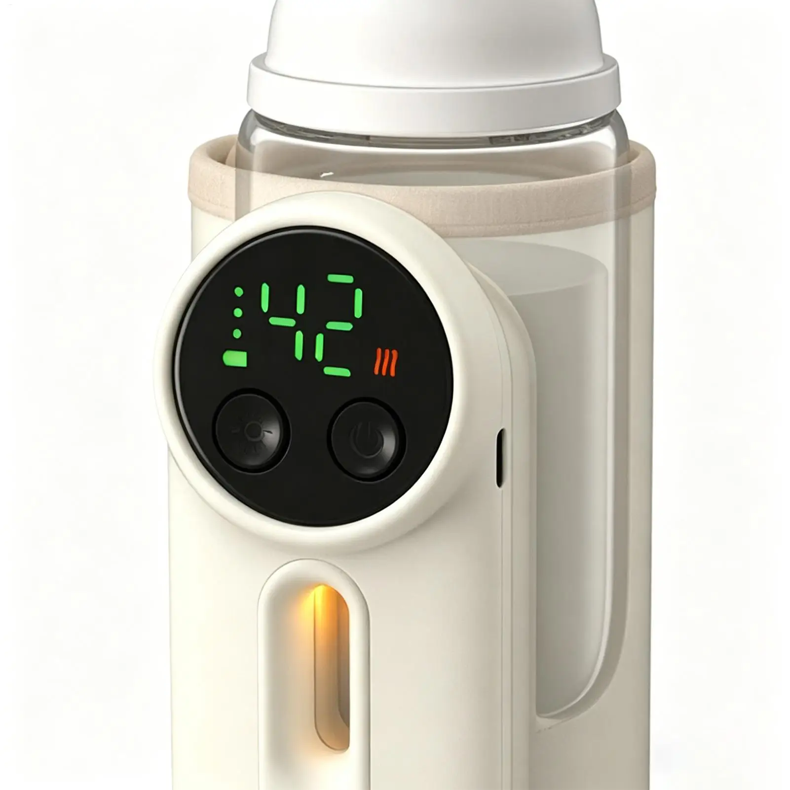 Portable Milk Warmer Cordless Breastmilk Heater Travel Milk Warmer for Daycare Commuting Office Outdoor Camping Home Vacation