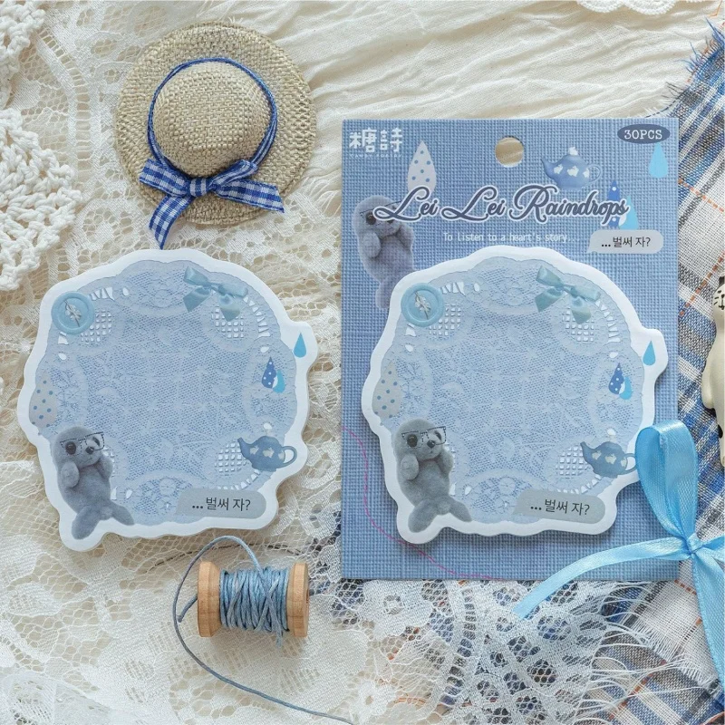 24pcs/lot Creative Cat Dog Rabbit Animal Memo Pad Sticky Notes Cute Stationery Label Notepad Planner Sticker Post School Supply