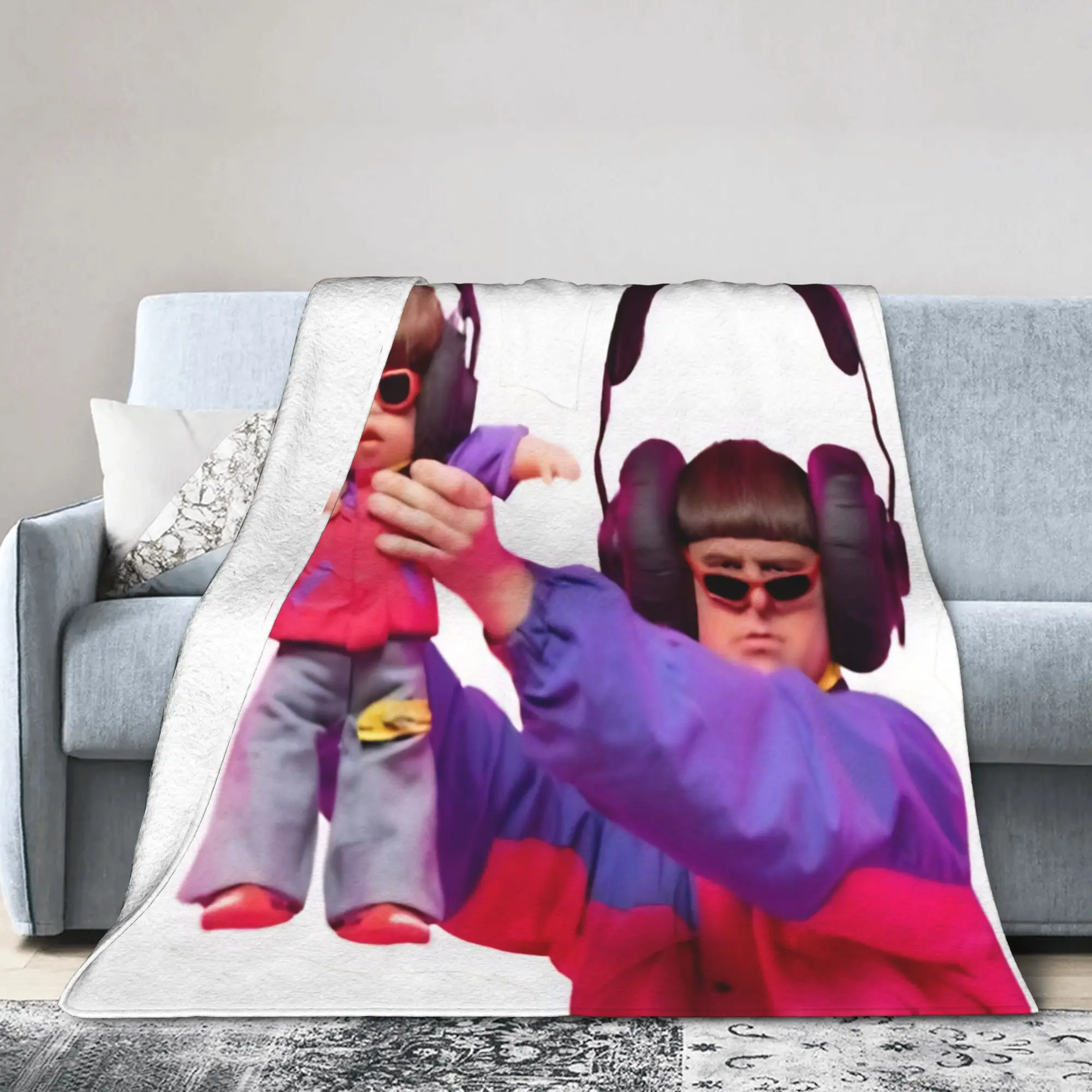 Oliver Tree Born Different Legends Blanket  Flannel Funny Soft Throw Blankets for Home Restaurant Summer
