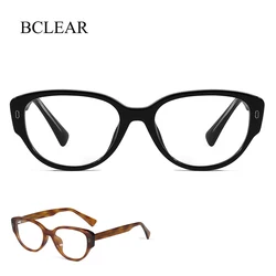 New Women's Blue Light Blocking Computer Glasses Cat Eye Anti Blue Rays Eyeglasses Female Plain Mirror Glasses Frame Eyewear Hot