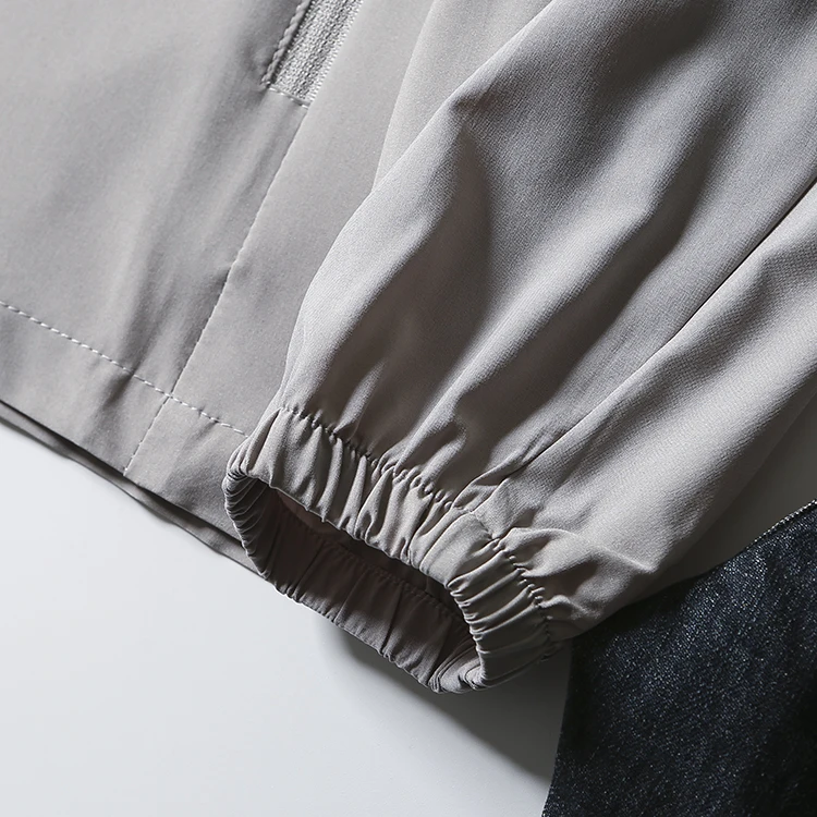 

Lightweight Breathable Soft Comfortable Men's Summer Hooded Jaet Casual Spor Outerwear Sun Protection Thin Model Youth Trend