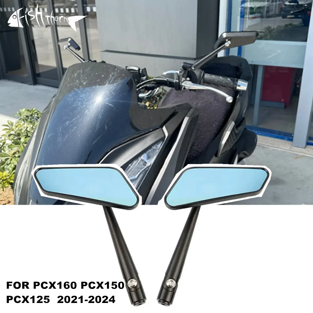 Motorbike CNC Mirror For Honda PCX160 PCX150 PCX125 PCX 160 PCX 150 PCX 125 2021-2024 Conversion Mirror