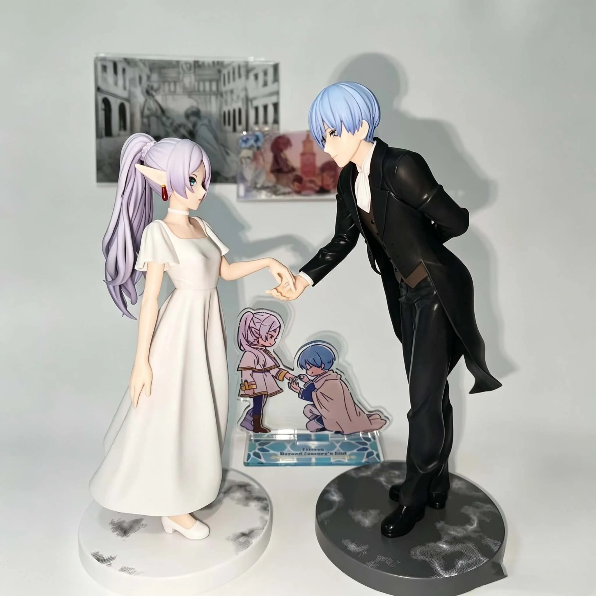 18cm Frieren: Beyond Journey's End Anime-Figur Frieren Himmel Proposal Dance Actionfigur PVC-Ornamente Spielzeug Geburtstagsgeschenke