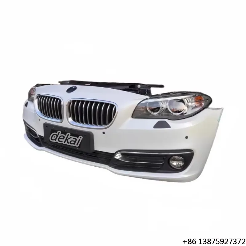 Factory Outlet 2014 -2019 for 5 Series F18 Front Bumper Assembly with Radiator Headlamp High Quality Body Kit Replacement