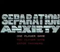 Cartão de jogo MD de 16 bits de ansiedade de separação para Sega Mega Drive para sistema Genesis