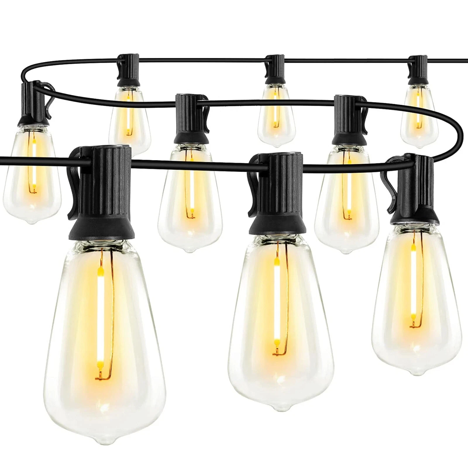 Outdoor String Light ST38 LED String Light Shatterproof Patio Light String Connectable Wedding Light Decoration For Garden Backy image 6