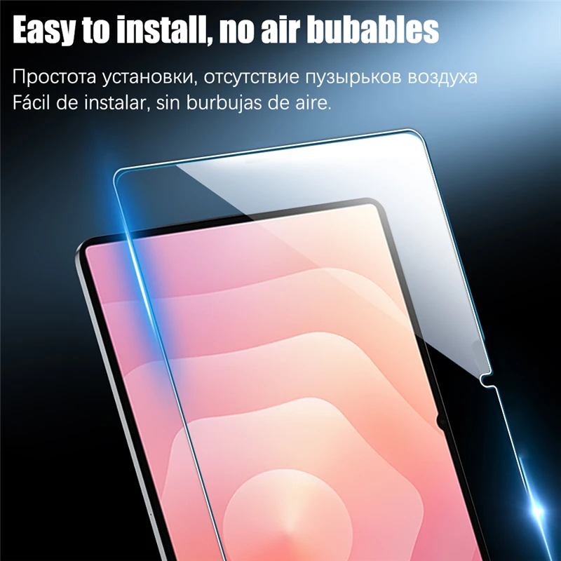 2 piezas protector de pantalla de vidrio templado para Samsung Galaxy Tab S11 Ultra S10 Fe Plus Tab S10 Lite A11 Plus A9 A11+ A9+ 2