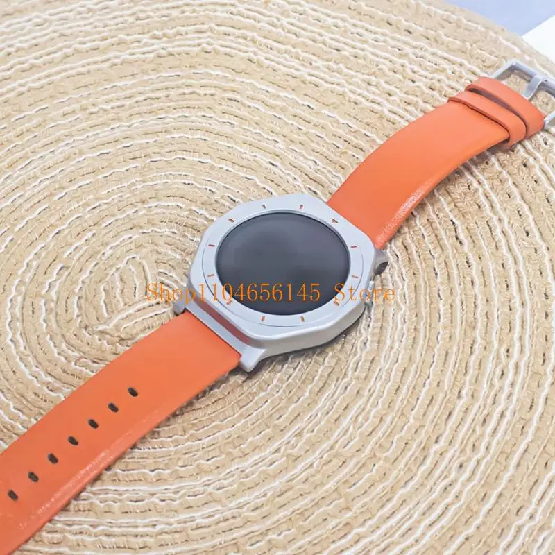 5asd Stylish Metal Watch Cover Housing Shell Enhancing Durability For Formal Event Seamless Button Functionality Access