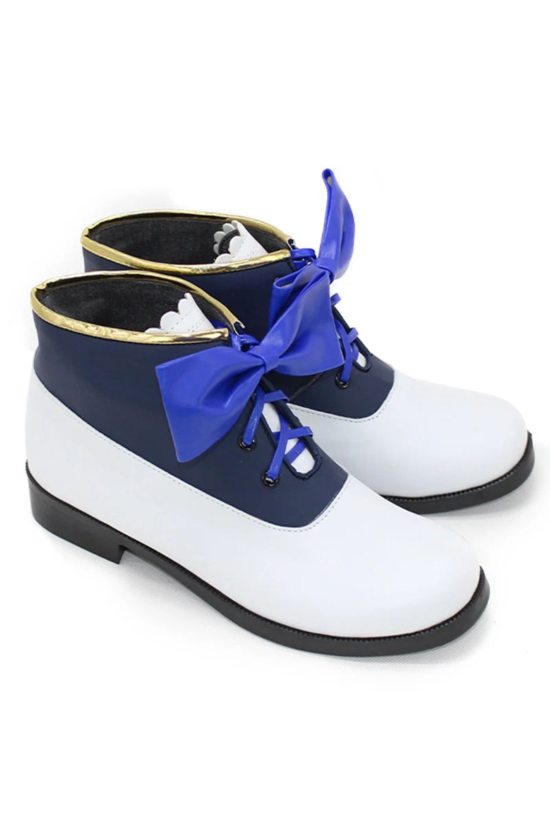 Nijino Yume คอสเพลย์รองเท้าหนัง PU รองเท้าฮาโลวีน Carnival รองเท้าอะนิเมะอุปกรณ์เสริม Cosplay Props Custom Made