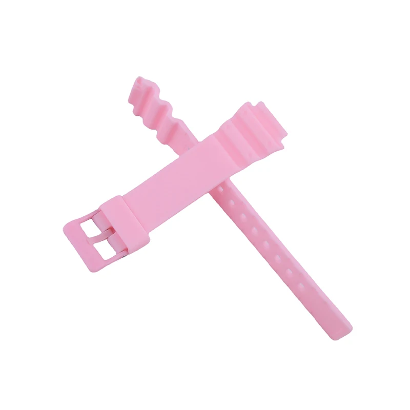 إكسسوارات حزام ساعة اليد من الراتنج للرجال متوافقة مع سوار معصم رياضي مقاوم للماء للنساء من كاسيو MRW-200H MRW-S300H 18 ملم