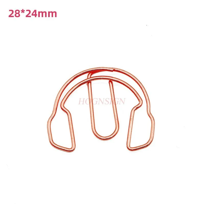 1PCS Metal Memo Note Paper Clips Clip-on Note Metal Paper Clips Guitar Index Bookmark Creative Bookmark Clip