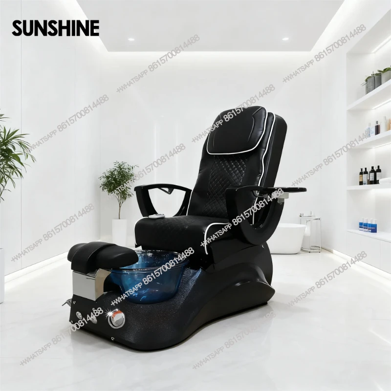 Beauty Salon Pedicure Chair 4-Piece Set Massage Machine Massage Chair SPA Professional Pedicure Chair Accepts Customization