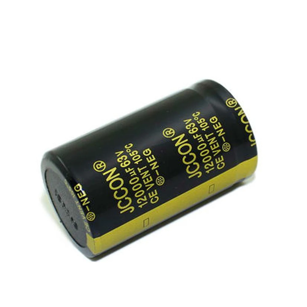 12000uf 63V JCCON Audio Amplifier Power Supply Filter Capacitor 30x50MM