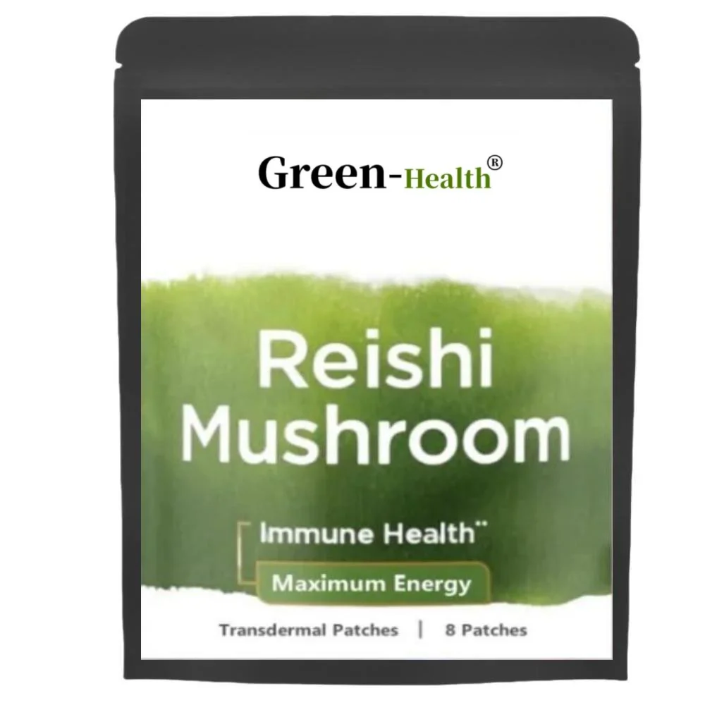 

Organic Ganoderma Reishi Mushroom Powder 20:1 Extract Transdermal Patch - 100% Pure No Fillers!!