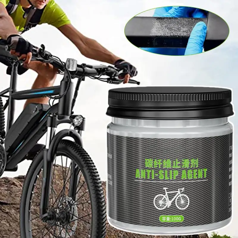 Pasta antideslizante de fibra de carbono para bicicleta de montaña, 100g, lubricante, engrase de montaje para tija de sillín,grasa para rodamiento bicicletas,grasa bicicleta,grasa para carbono