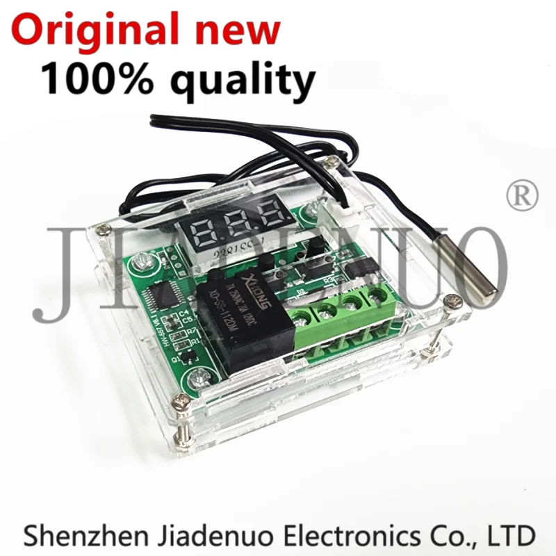 temperature controllers, digital display LED XH-W1209, high-precision temperature controller, temperature control switch, minia