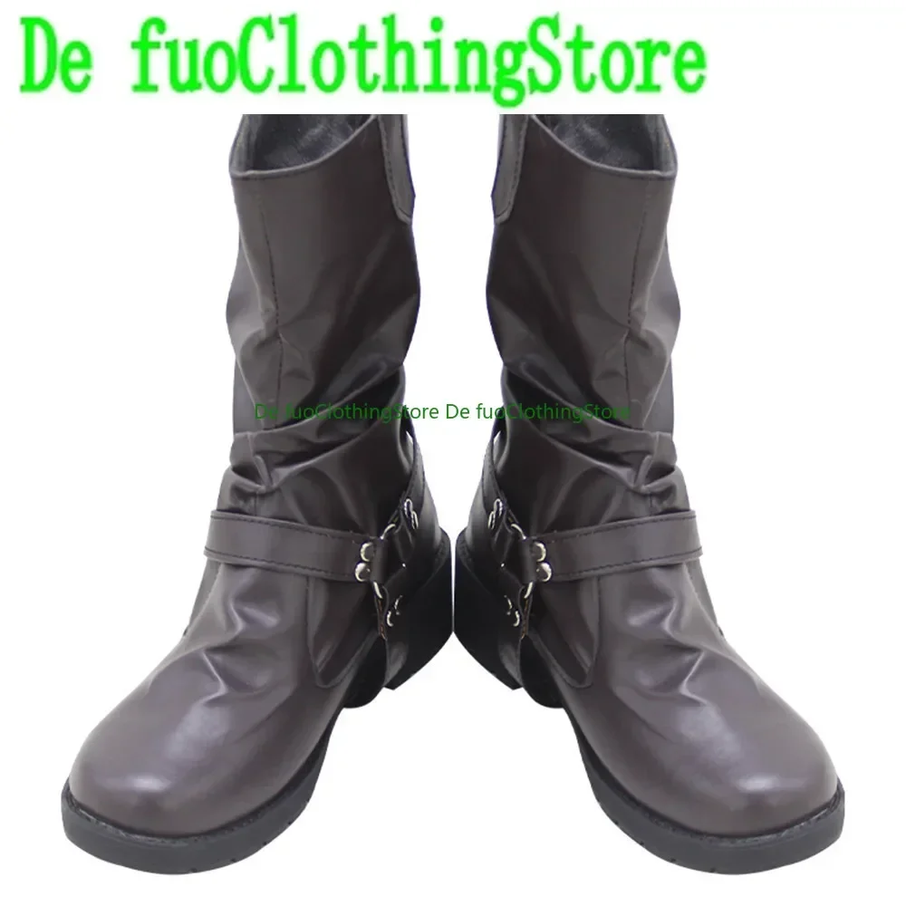 أحذية Twisted-Wonderland Ruggie التأثيرية أحذية لعبة أنيمي الهالوين Defu متجر أحذية الملابس