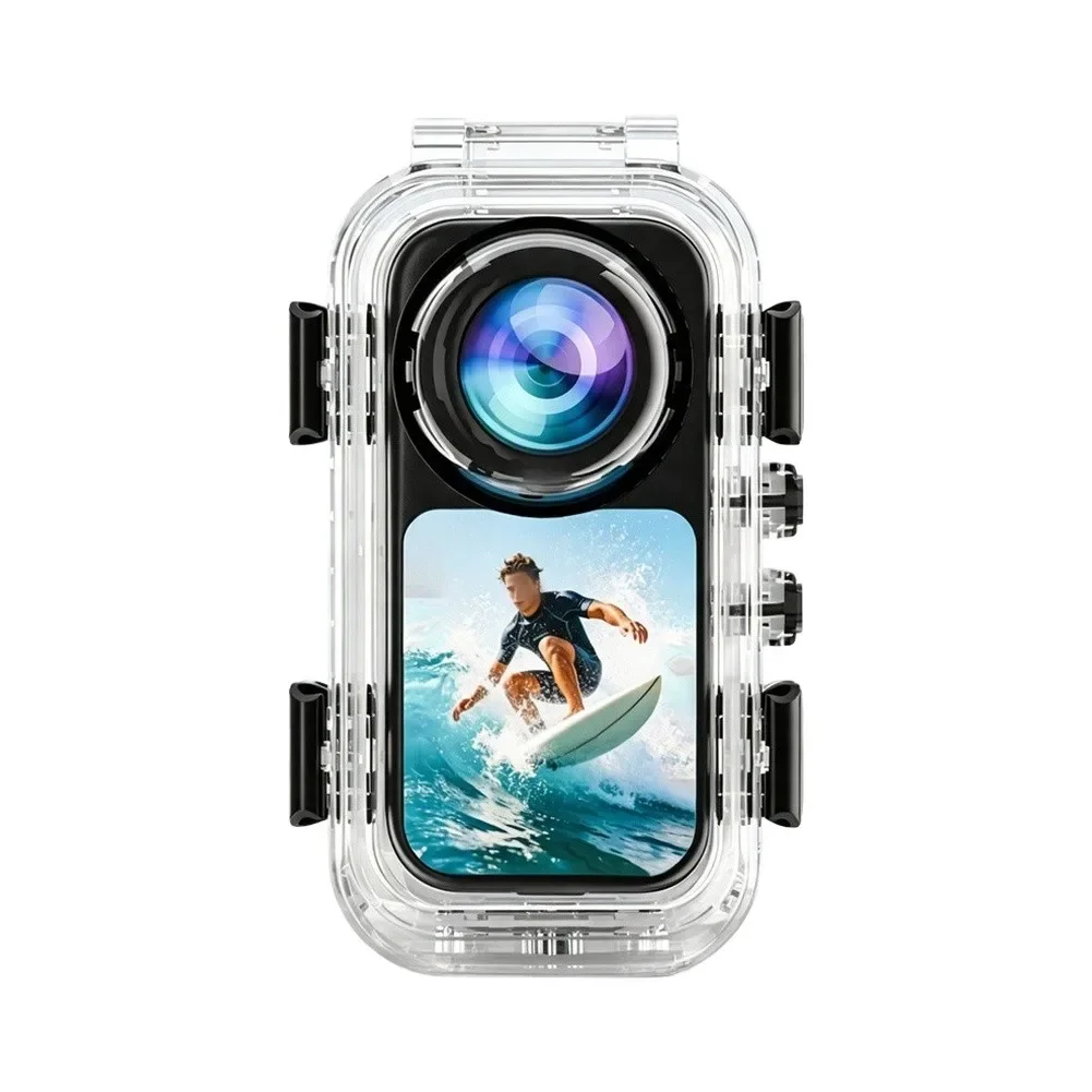60M Waterproof Dive Housing Case With Magnetic Quick-Releases For Insta360 X6 Camera Underwater Photography Accessories view 6