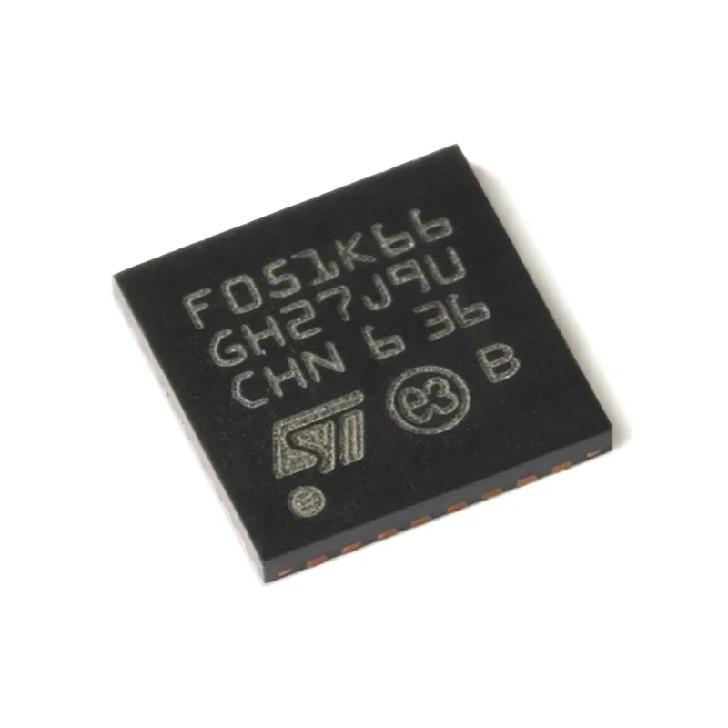 

5PCS NEW Original Integrated Circuits STM32F051 STM32F051K6U6 STM32F051K6U6TR ic chip UFQFPN-32 MCU Microcontroller