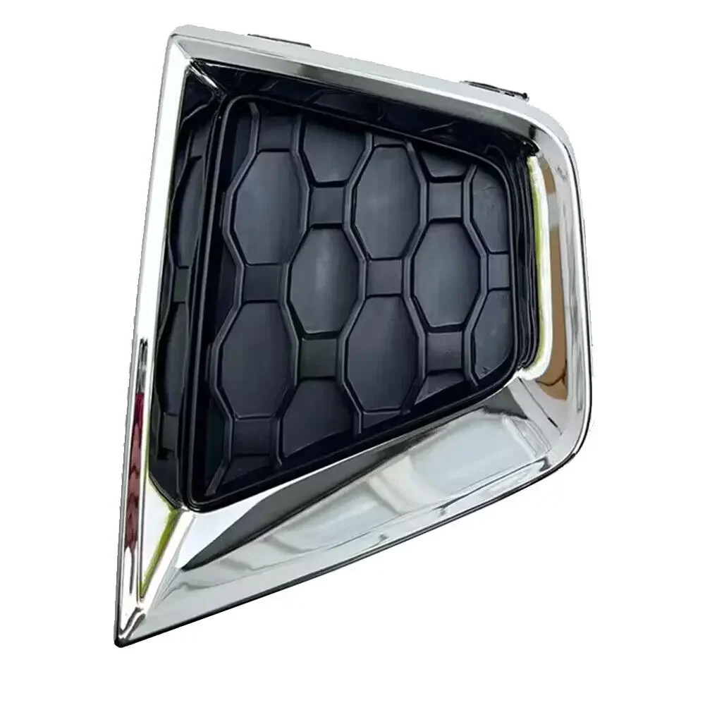 เหมาะสำหรับ JEEP RENEGADE ฝาครอบไฟตัดหมอกคู่กับกรอบสีดำหรือโครเมี่ยมเล็มคนขับ6VP53LXHAA 6VQ41TZZAA ด้านข้าง