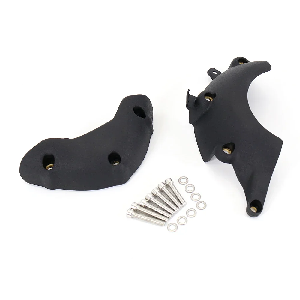 واقي محرك الدراجة النارية حماية من الصدمات لـ Bonneville T100 Black T120 Thruxton 1200 / RS Street Twin / جهاز تشويش إذاعي