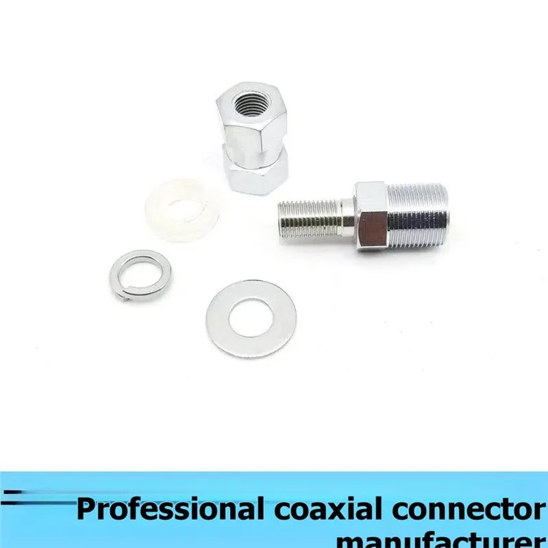 

B27B Radio Antenna Mounting Surface Adapter 2Pcs SO239 To 3/8 X 24 Stud For 3/8 X 24 Threads Ham Radio Antennas
