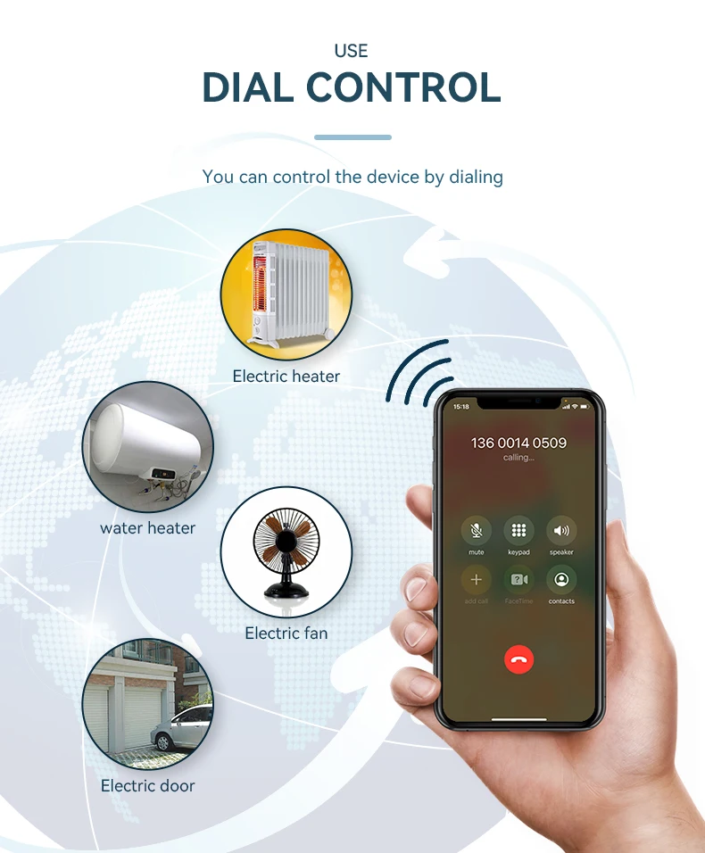 CL8-GSM-NC Wireless SMS Alert Alarm System Temperature Monitoring GSM Alarm + Sensor with Power Failure Alert