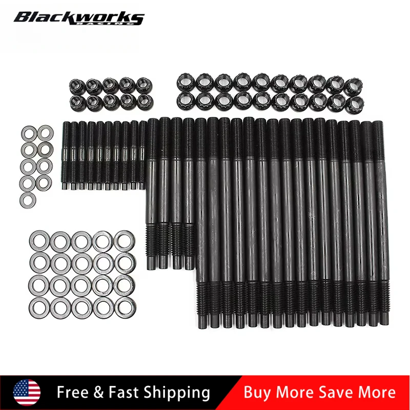 

Комплект шпилек головки блока цилиндров для двигателей Chevy LS1 LQ9 LS6 4.8L 5.3L 6.0L 1997-2003 годов для Camaro/Firebird F-Body 1998-2002 гг.