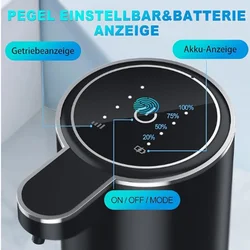 Zai Xiao nuovo 380ML automatico schiuma sapone P11 Dispenser bagno intelligente lavatrice a mano con ricarica USB materiale ABS bianco