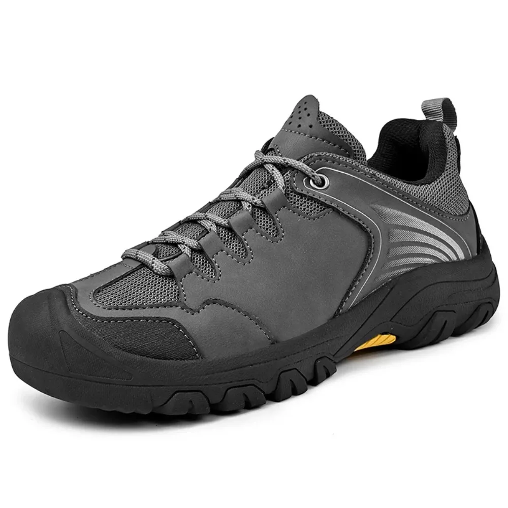 

Non-Slip Male Wear-Resistant Sneakers Casual Outdoor Shoes 2024 New Arrival Men's Walking Shoes Travel Climbing Camping Footwear