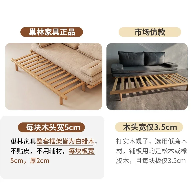 Sofa bed Living room Simple modern sitting and sleeping expansion bed
