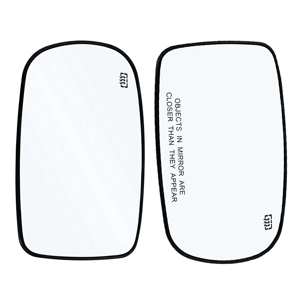 Lente de cristal para espejo retrovisor lateral calefactable LH/RH para Chrysler 200 300 para Dodge Charger Challenger 2012-2021 68101147 AA 68101146 AA