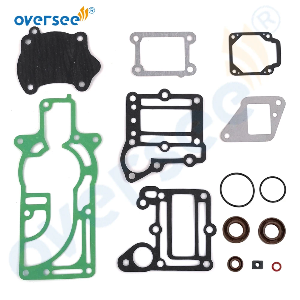 Kit de juntas de cabezal de alimentación, Motor fueraborda 6E0-W0001 para YAMAHA / MERCURY-MARINER 4HP 6E0 4AC 6E0-W0001-A4