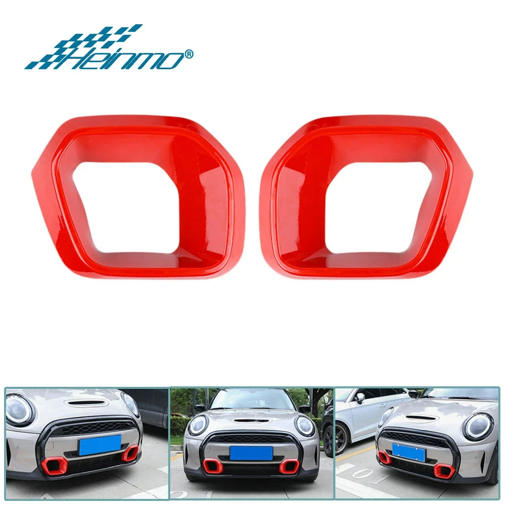 

1pair Car Front Bumper Air Inlet Decoratiive Shell Sticker For Mini Cooper S F55 F56 F57 2022 Countryman F60 2021 2022 2023 2024