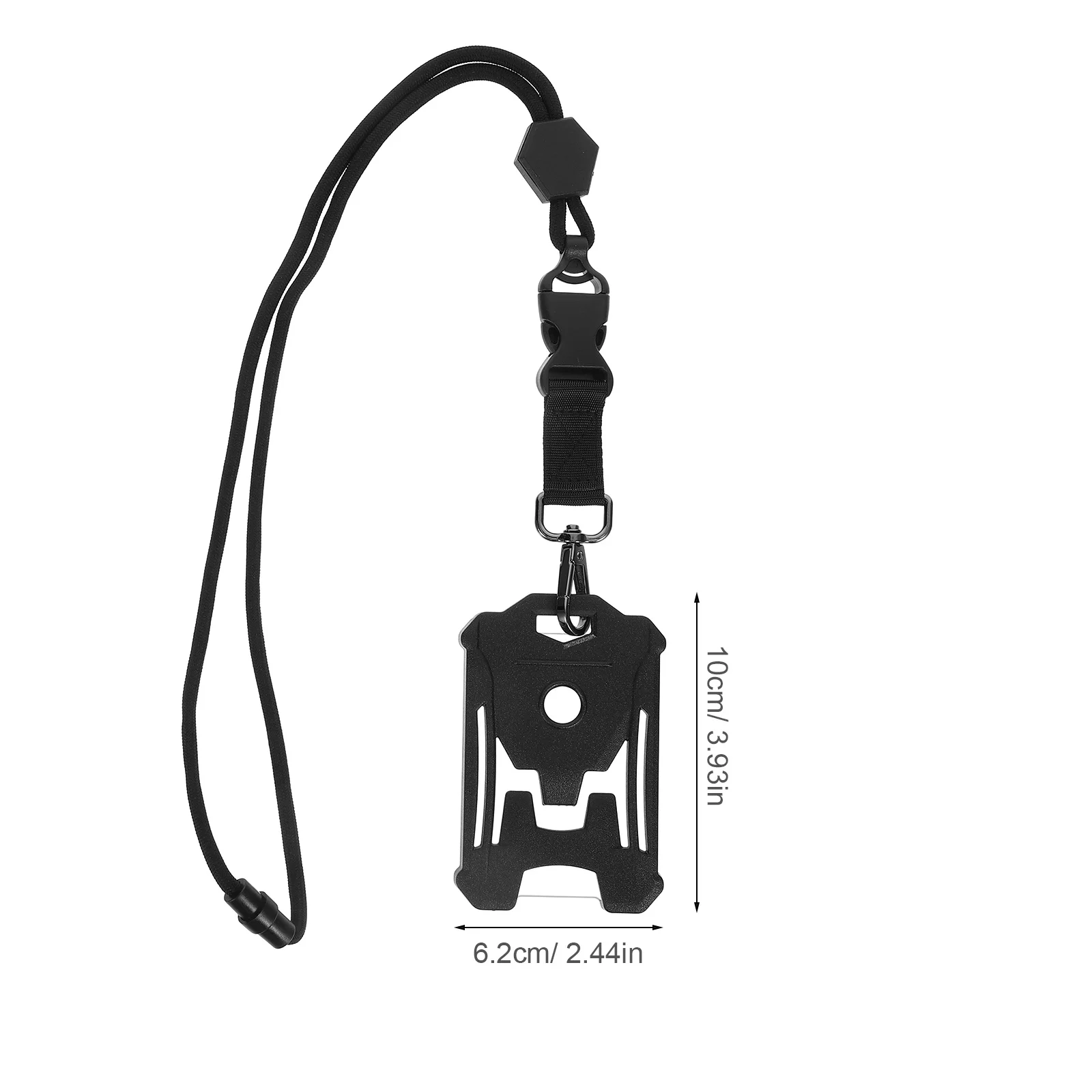 Porte-carte, Badge nominatif, manchon de carte d'identité, lanière, housse de protection transparente pour cartes de jeu d'employé, cartes de visite