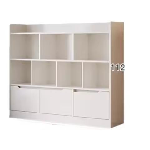 Lockers Household Simple Multi-grid Storage Organizing Cabinet Living Display Cabinet Simple Bookshelf Multi-layer Shelf