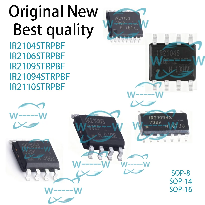 (5-30 PCS) IR2104STRPBF IR2106STRPBF IR2109STRPBF IR21094STRPBF IR2110STRPBF IR2104S IR2106S IR2109S IR21094S IR2110S IC CHIP