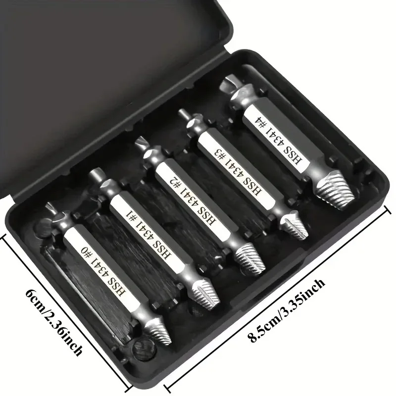 Damaged Broken Screw Extractor Drill Bit Set Stripped Broken Screw Bolt Remover Extractor Easily Take Easy Out Demolition Tools