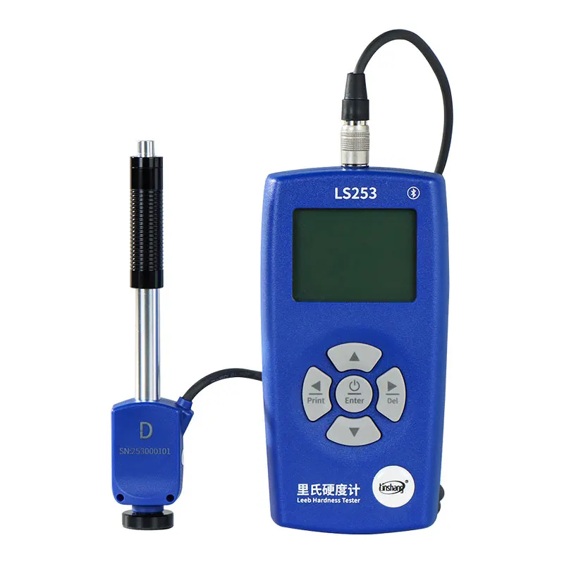 

LS253 the portable multi-probe Leeb hardness tester supports D\DL\DC\C