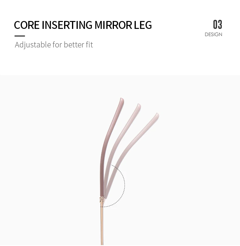 Magnetische polarisierte Sonnenbrille für Damen, modisch, Cat-Eye, 2-in-1-Clip auf Damen, Anti-Blaulicht-Brillengestelle, TR90-Metallbrille – Detail 7