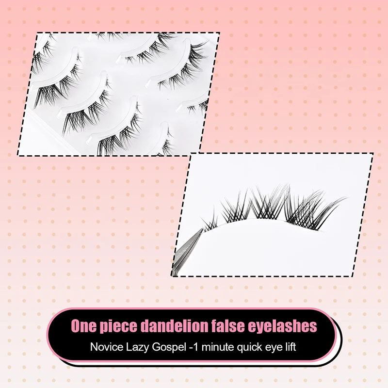 الرموش الصناعية الكورية نمط العروس ماكياج ابنة غنية الجنية الشعر الطبيعي الغني الملونة الثعلب التعادل المائل يطير