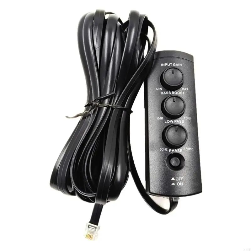 

High Efficiency Car Subwoofer Amplifier Spare Tire Subwoofer Amplifier Space Saving Amplifier for Clear & Powerful Sound