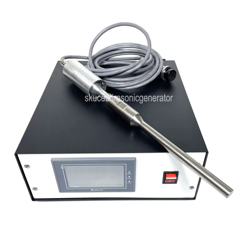 Cosmetics Ultrasonic Homogenization Process Probe Emulsification Device Supply