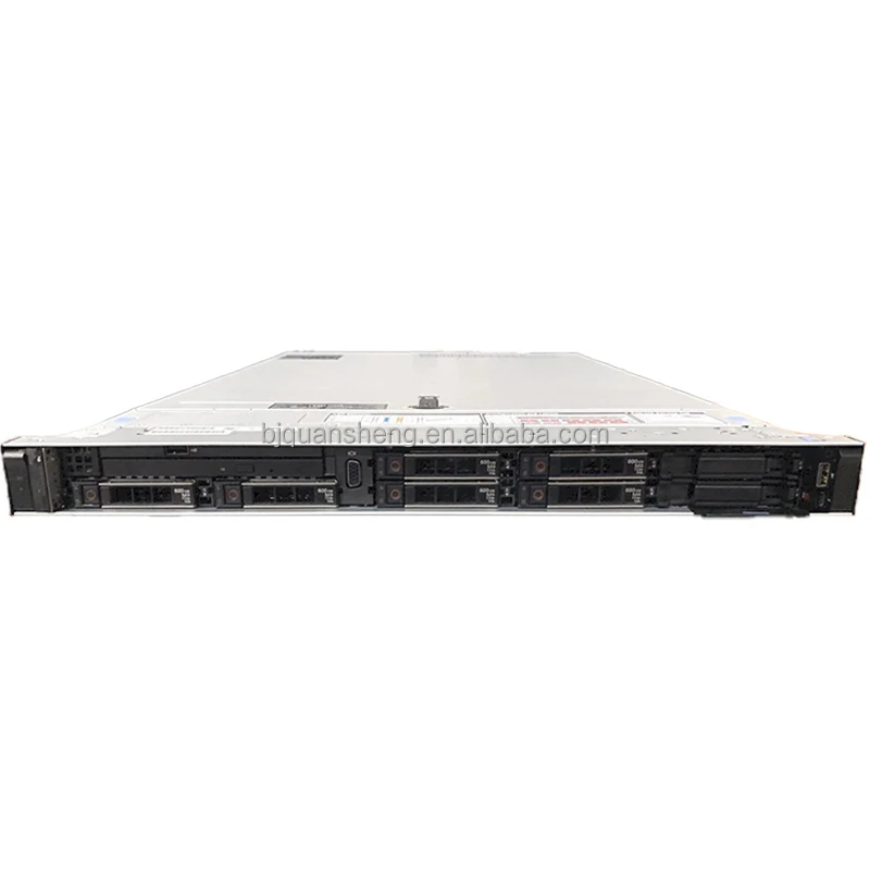 PowerEdge R640 1U Rack Server يستخدم معالج Xeon 64GB نظام تخزين شبكة الذاكرة في المخزون