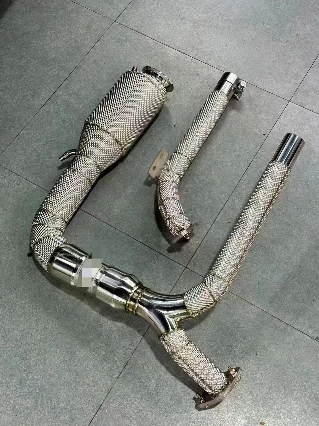 ACE Hochleistungs-Downpipe für Porsche 718 Cayman Boxster 982 2.0T - Auspuffkrümmer aus SUS304 Edelstahl mit Hitzeschutz – Detail 15