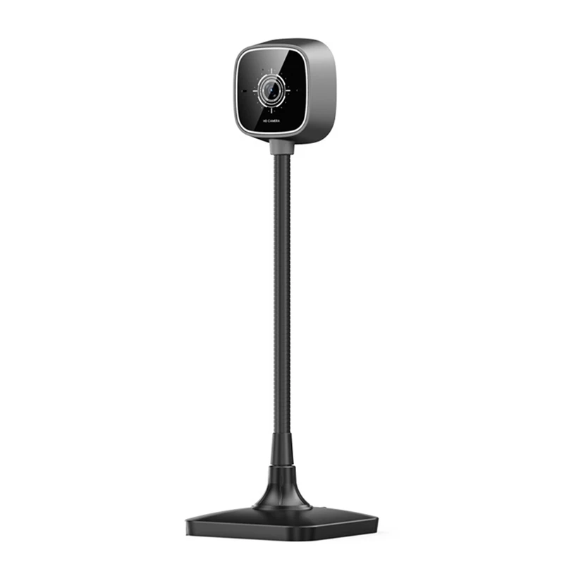 Webcam HD Web Camera Microfono incorporato Spina USB Web Cam per PC Computer portatile Desktop Fotocamera domestica con unità gratuita