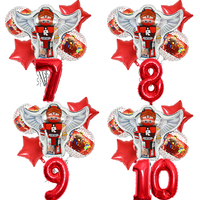 ROBLOX Birthday Balloons Set Number Balloon Suit Foil Ballon Cartoon Birthday Party Supplies Decorative Tools Baby Shower Gift