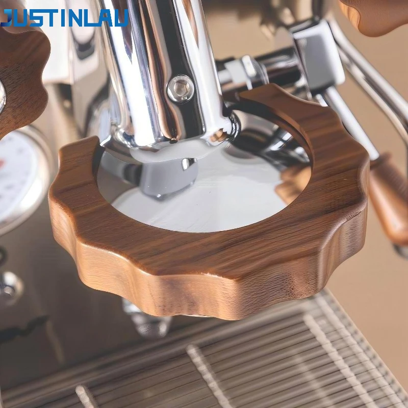 JUSTINLAU 58mm Brühgruppenabdeckung Brühkopfteile Anti-Verbrühungsring für E61 Lelit V3 Serie Espressomaschinen Zubehör Barista-Werkzeuge
